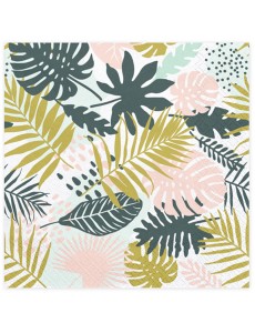 Guardanapos Folhas Tropicais